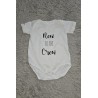 Bügelbild für Baby Body oder t Shirt new to the crew