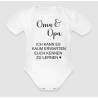 Bügelbilder Oma & Opa für Baby Body oder Baby T-Shirt